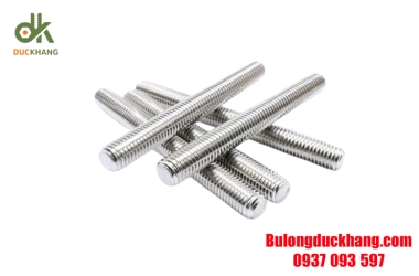 Các loại thanh ren thường sử dụng