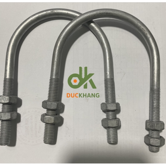 Cùm U Sắt, Xi trắng, Mạ kẽm Nhúng nóng và Inox