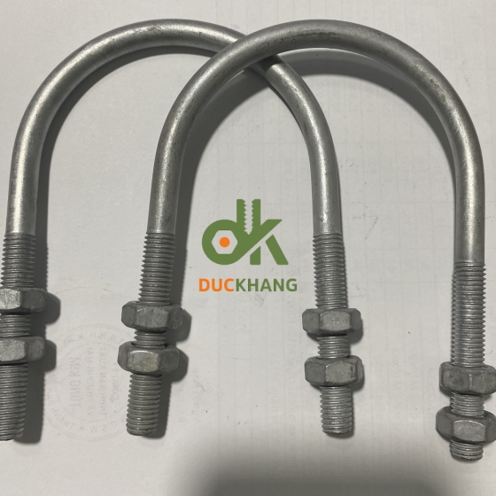 Cùm U Sắt, Xi trắng, Mạ kẽm Nhúng nóng và Inox