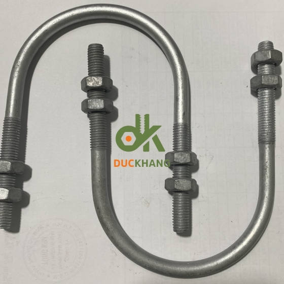 Cùm U Sắt, Xi trắng, Mạ kẽm Nhúng nóng và Inox
